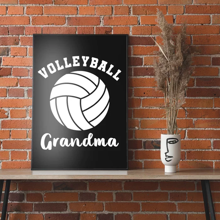 Volleyball Grandma Nana Matching Family Volleyball Team Poster