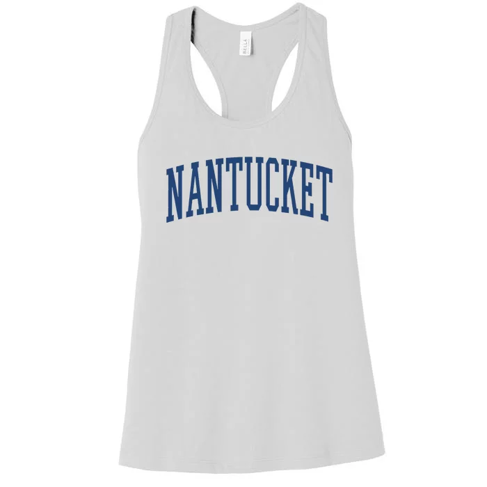 Varsity Grey Nantucket Women's Racerback Tank