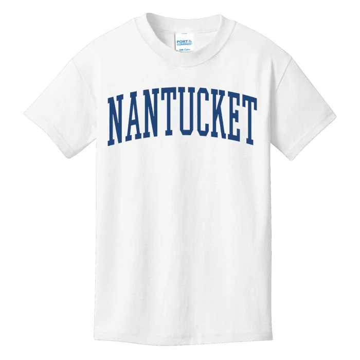 Varsity Grey Nantucket Kids T-Shirt