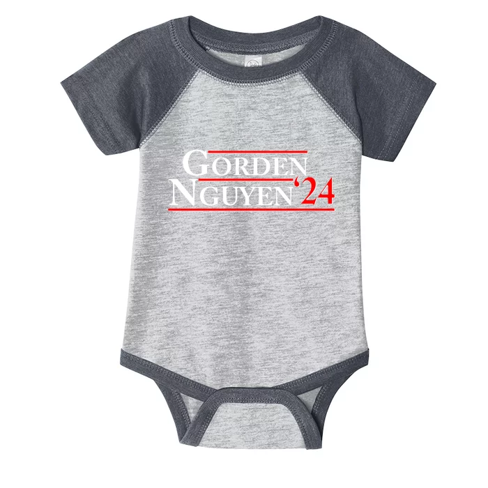 Vote Gorden Nguyen 2024 Election Infant Baby Jersey Bodysuit