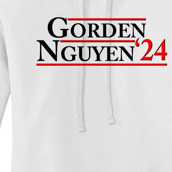 Vote Gorden Nguyen 2024 Election Women's Pullover Hoodie