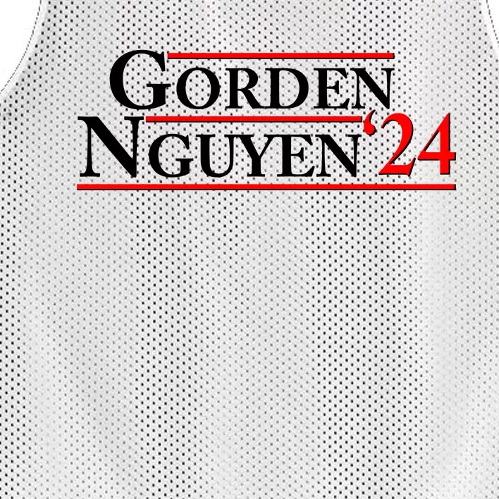 Vote Gorden Nguyen 2024 Election Mesh Reversible Basketball Jersey Tank