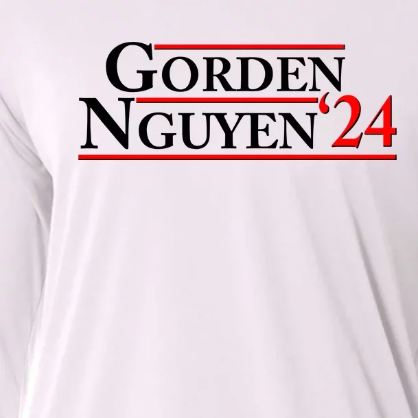 Vote Gorden Nguyen 2024 Election Cooling Performance Long Sleeve Crew