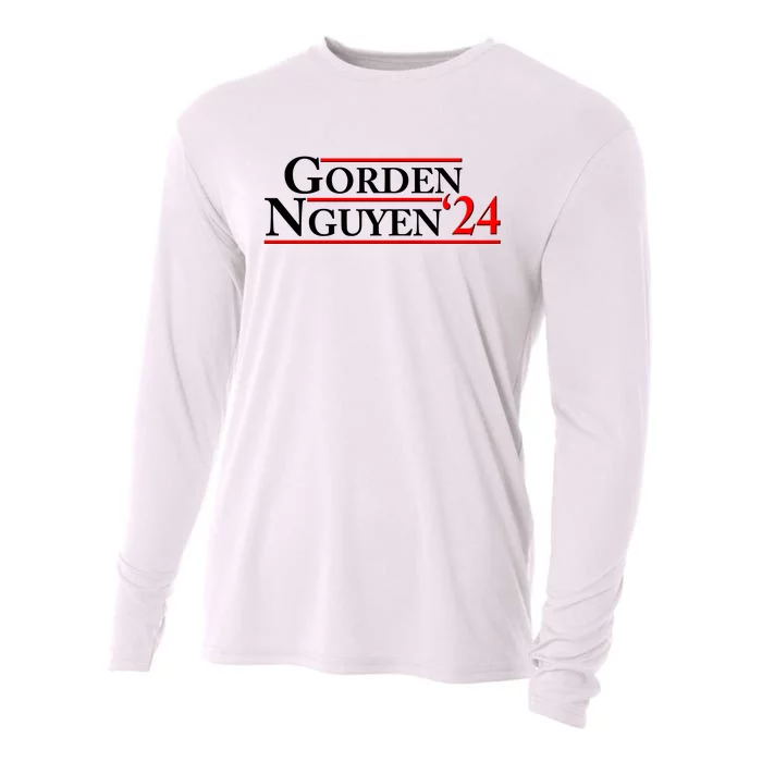 Vote Gorden Nguyen 2024 Election Cooling Performance Long Sleeve Crew