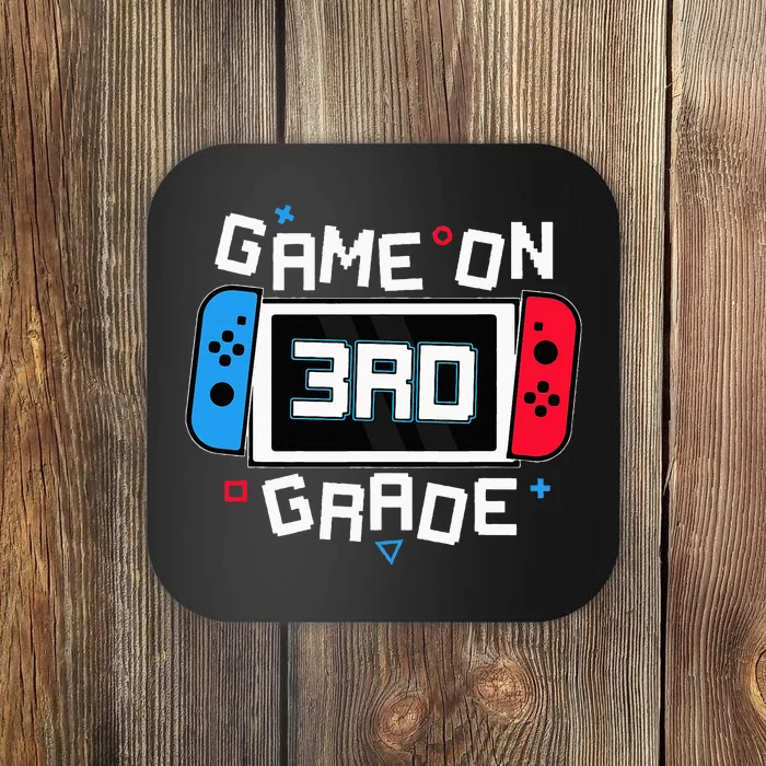 Video Game On 3rd Gamer Back To School Coaster