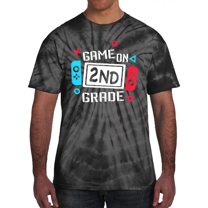 Video Game On 2nd Grade Cool Kids Team Second Back To School Tie-Dye T-Shirt