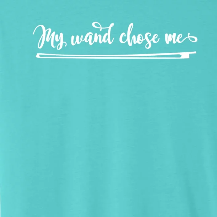 Violinist Gift Orchestra My Wand Chose Me Violin Gift ChromaSoft Performance T-Shirt