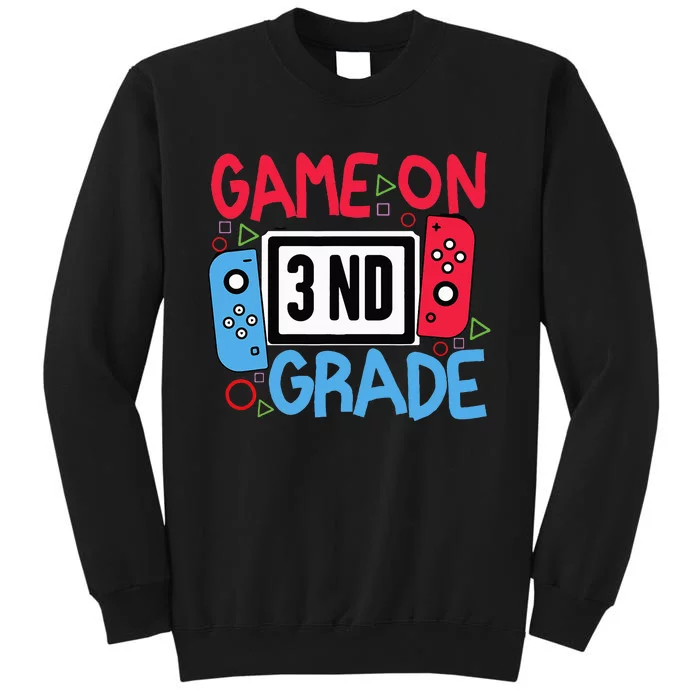 Video Game On 3nd Grade First Day Back to School Sweatshirt