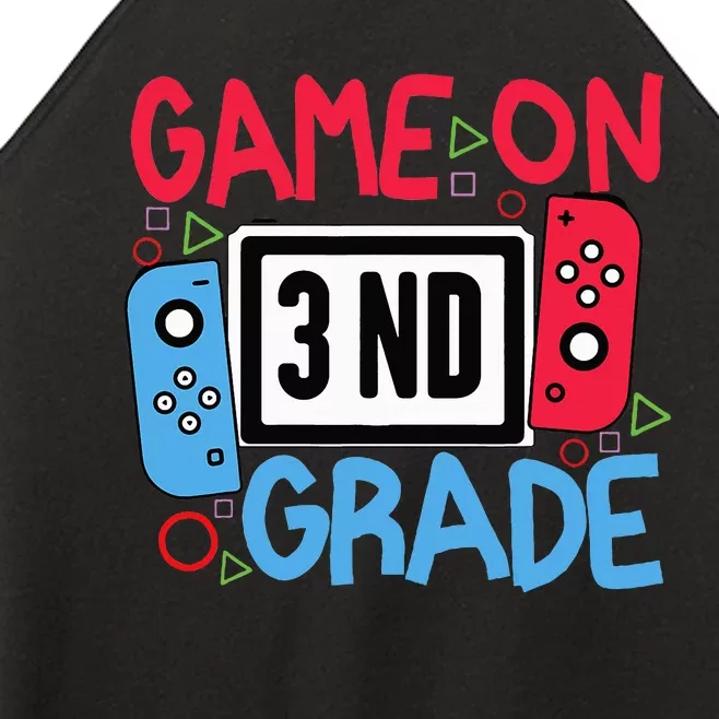 Video Game On 3nd Grade First Day Back to School Women’s Perfect Tri Rocker Tank