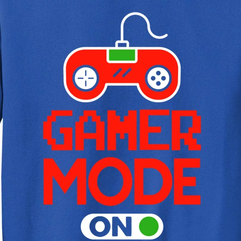 Video Game Player Gaming Joystick Controller Gamer Mode On Great Gift Sweatshirt