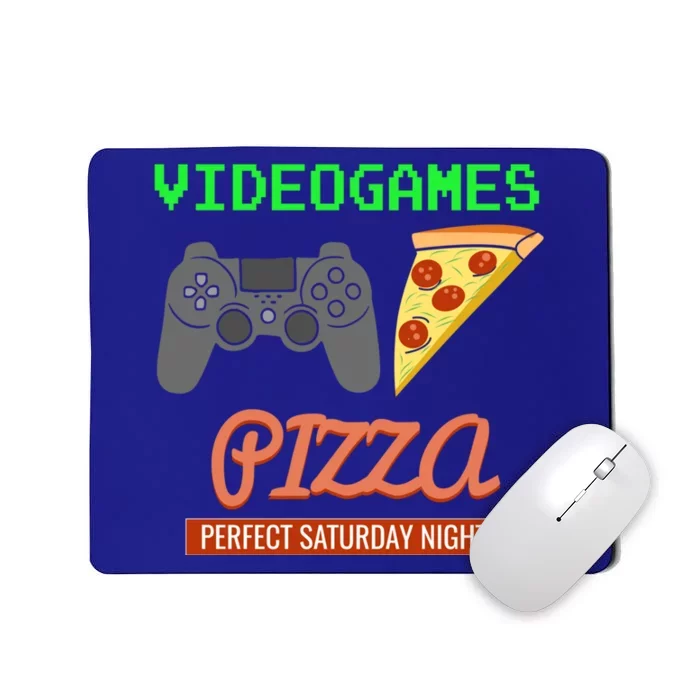 Video Games Pizza Lover Gamer Cute Gift Mousepad