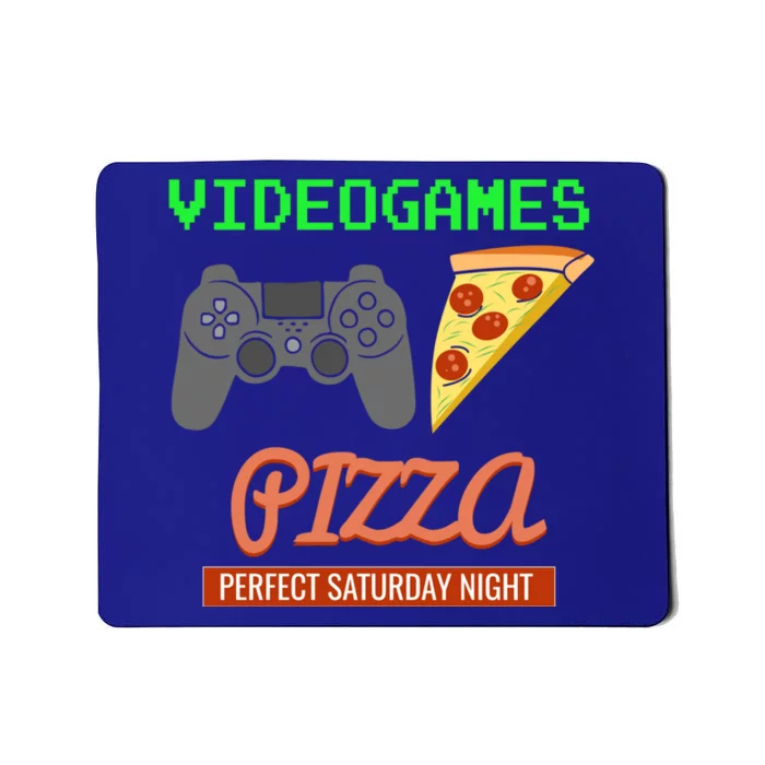 Video Games Pizza Lover Gamer Cute Gift Mousepad