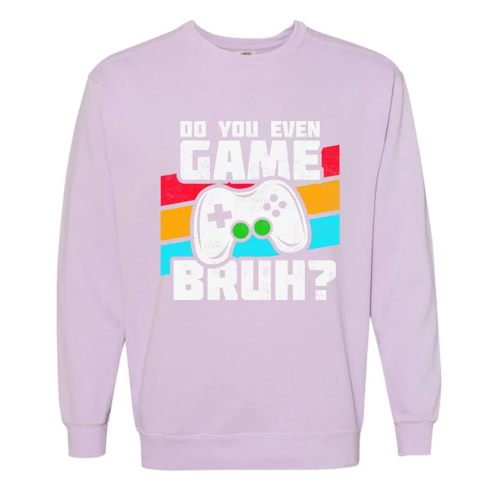 Video Game Player PC Console Online Gaming Funny Gamer Garment-Dyed Sweatshirt