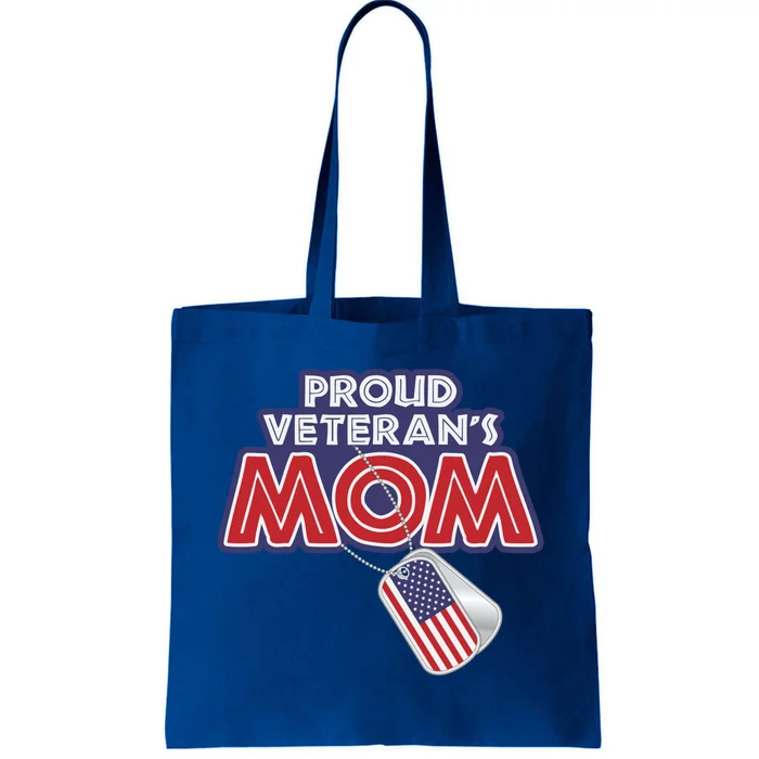 Veteran Gift Proud Mom Tees Grandma Mama Soldier Gift Tote Bag