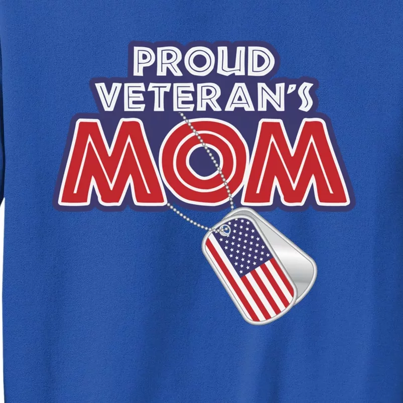 Veteran Gift Proud Mom Tees Grandma Mama Soldier Gift Tall Sweatshirt