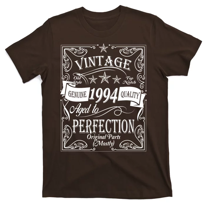 Vintage Genuine Quality 1994 Original Parts Mostly 30th Birthday T-Shirt