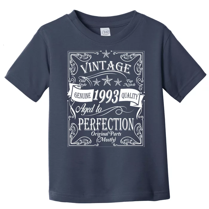 Vintage Genuine Quality 1993 Original Parts Mostly 30th Birthday Toddler T-Shirt