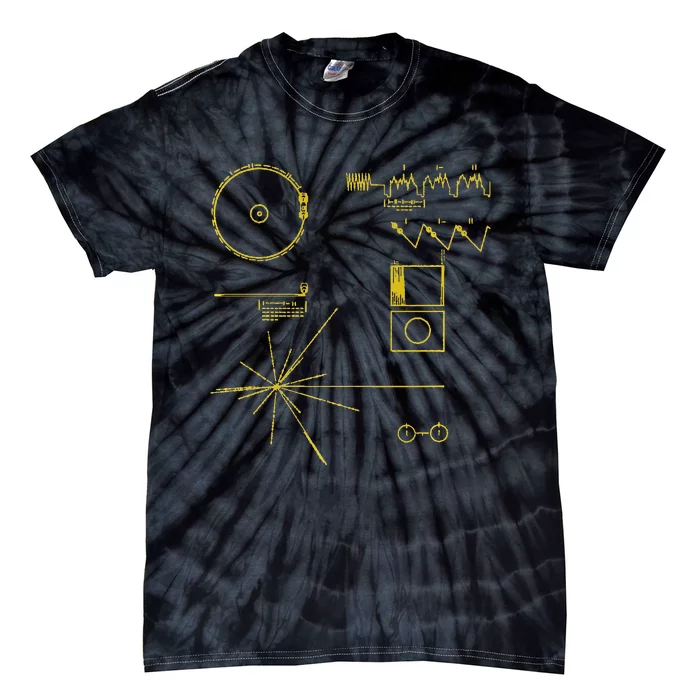 Voyager Golden Record Tie-Dye T-Shirt