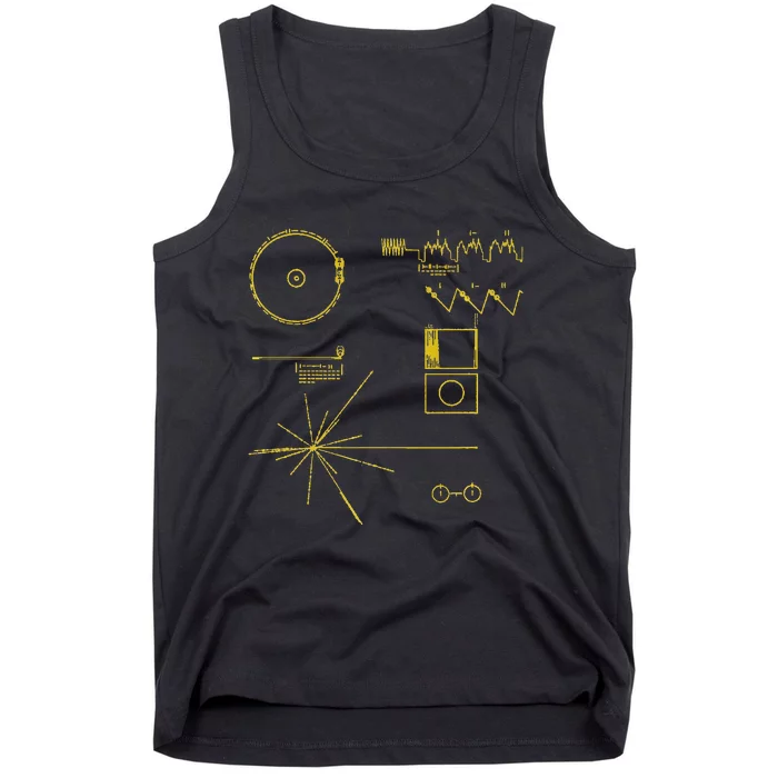 Voyager Golden Record Tank Top