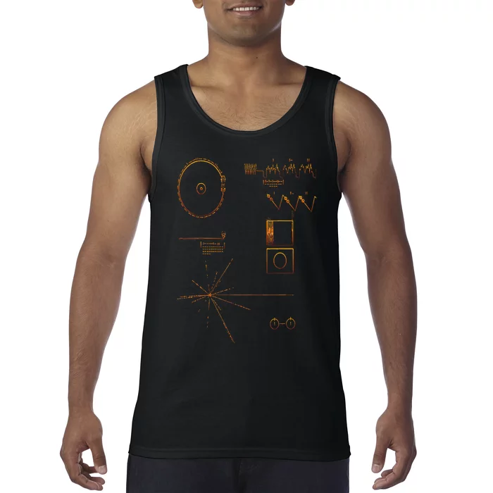 Voyager Golden Record Tank Top