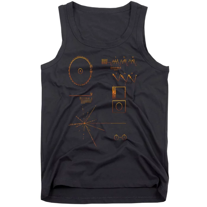 Voyager Golden Record Tank Top