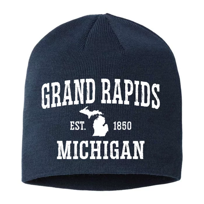 Vintage Grand Rapids Michigan 8 1/2in Sustainable Knit Beanie