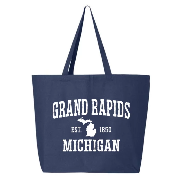 Vintage Grand Rapids Michigan 25L Jumbo Tote