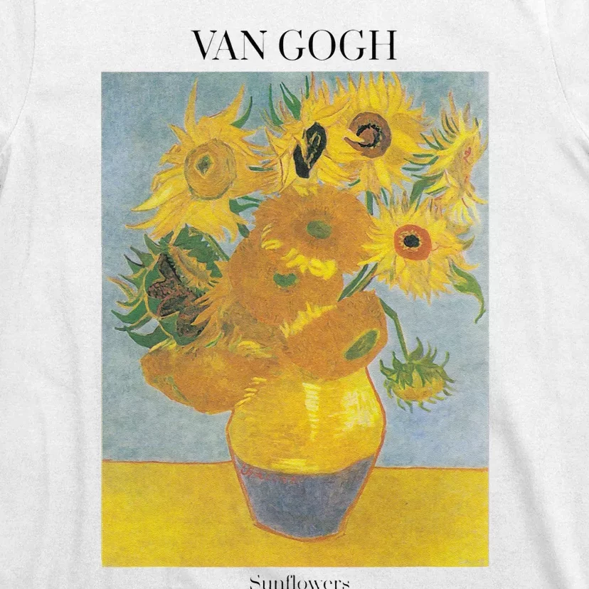 Van Gogh Sunflowers Art Gift Vincent Van Gogh T-Shirt