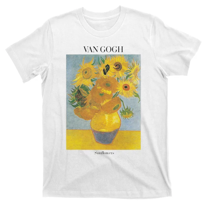 Van Gogh Sunflowers Art Gift Vincent Van Gogh T-Shirt