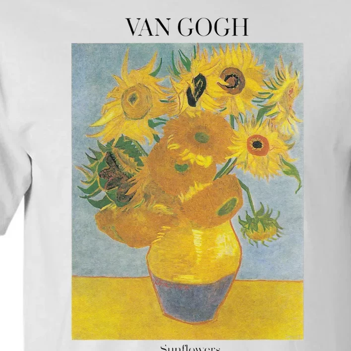 Van Gogh Sunflowers Art Gift Vincent Van Gogh Tall T-Shirt