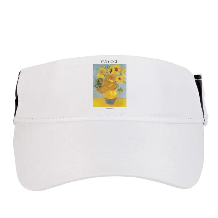 Van Gogh Sunflowers Art Gift Vincent Van Gogh Adult Drive Performance Visor