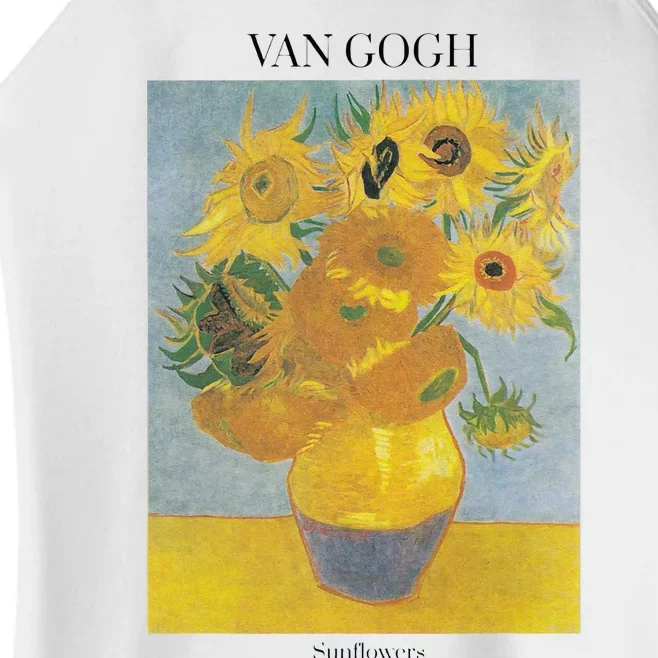 Van Gogh Sunflowers Art Gift Vincent Van Gogh Women’s Perfect Tri Rocker Tank