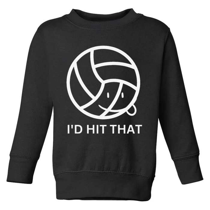 Volleyball graphic sports club graphic tee Premium Toddler Sweatshirt