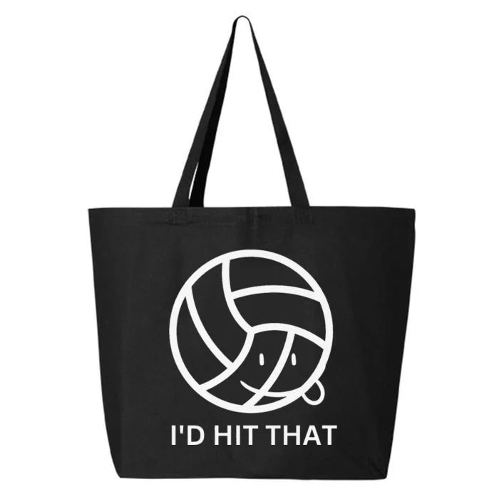 Volleyball graphic sports club graphic tee 25L Jumbo Tote