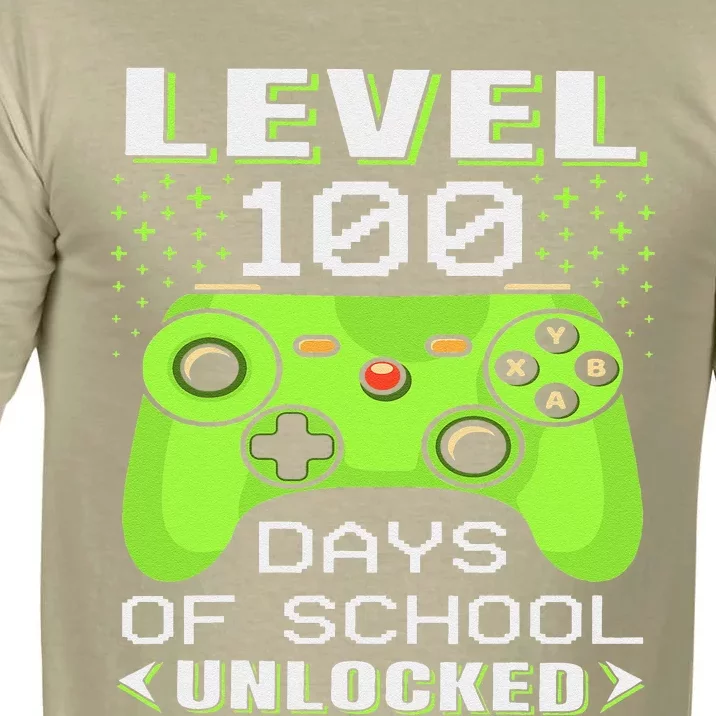 Video Gamer Student 100th Day Teacher 100 Days Of School Comfort Colors T-Shirt