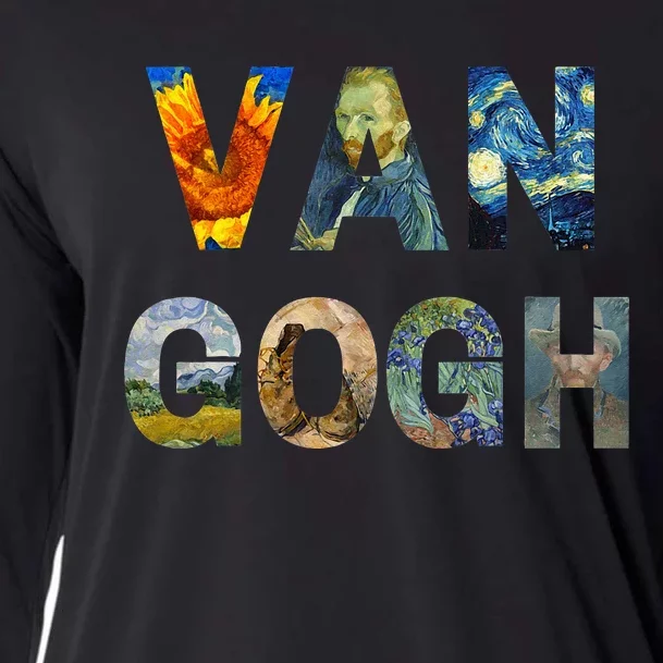 Van Gogh Tribute To Vincent Van Gogh Cooling Performance Long Sleeve Crew