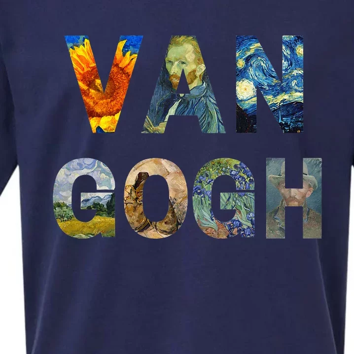 Van Gogh Tribute To Vincent Van Gogh Sueded Cloud Jersey T-Shirt