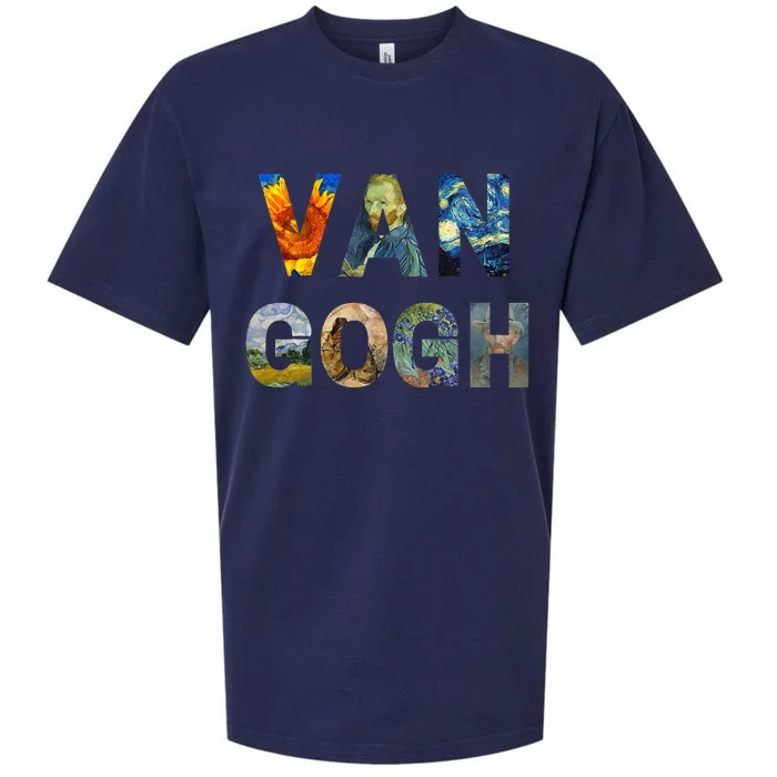 Van Gogh Tribute To Vincent Van Gogh Sueded Cloud Jersey T-Shirt