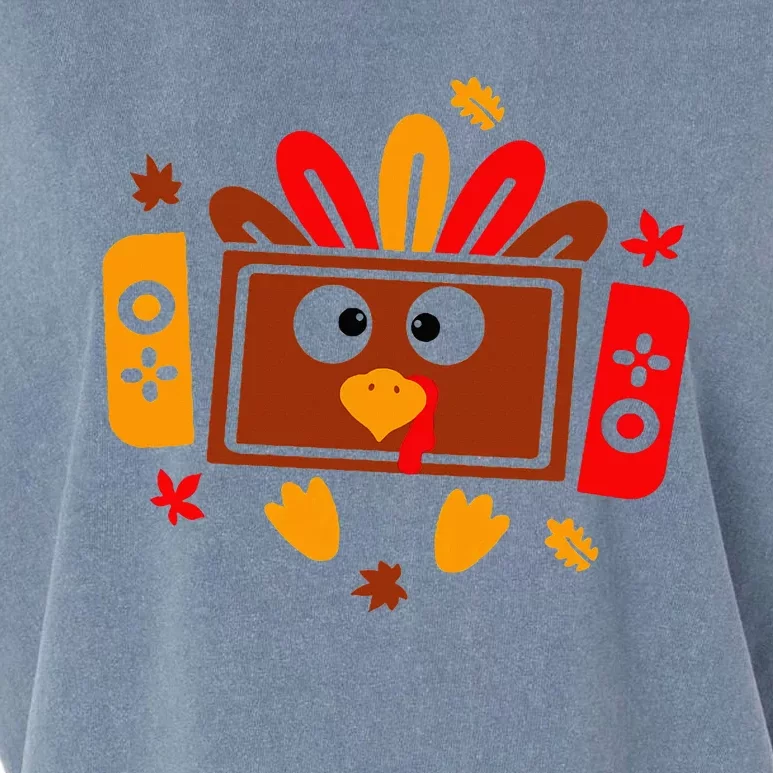 Video Games Thanksgiving Turkey Gamer Gaming Ns Garment-Dyed Women's Muscle Tee