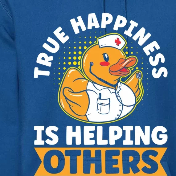 Volunteer Group True Happiness Is Helping Others Volunteers Gift Premium Hoodie