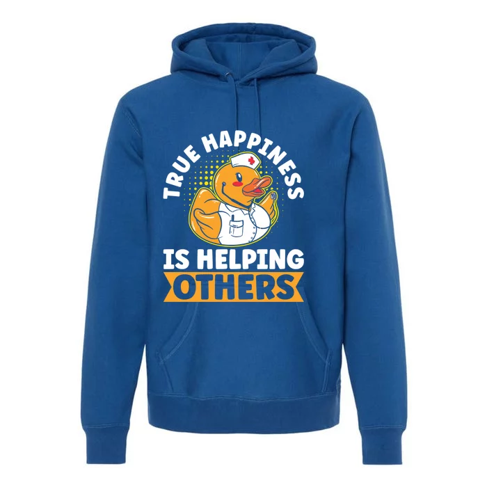 Volunteer Group True Happiness Is Helping Others Volunteers Gift Premium Hoodie