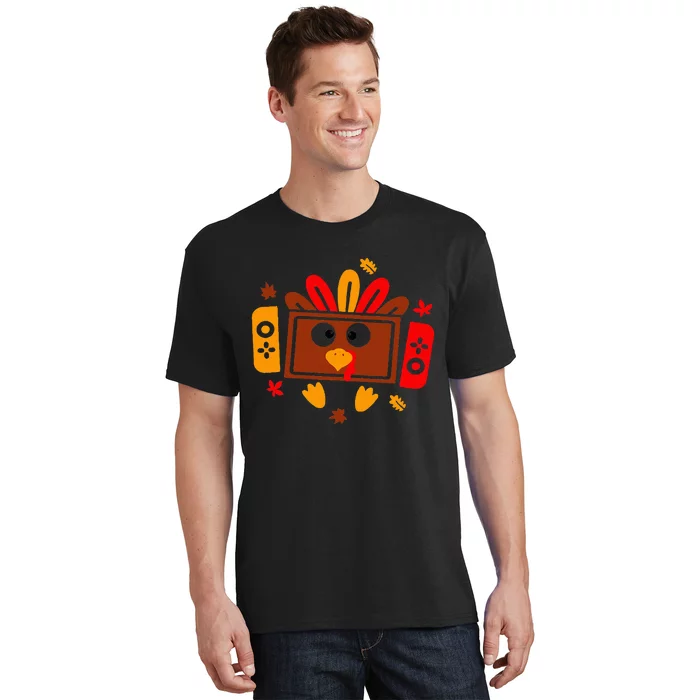 Video Games Thanksgiving Turkey Gamer Gaming T-Shirt