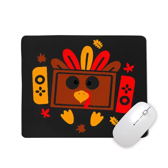 Video Games Thanksgiving Turkey Gamer Gaming Mousepad