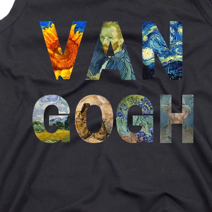 Van Gogh Tribute To Vincent Van Gogh Tank Top