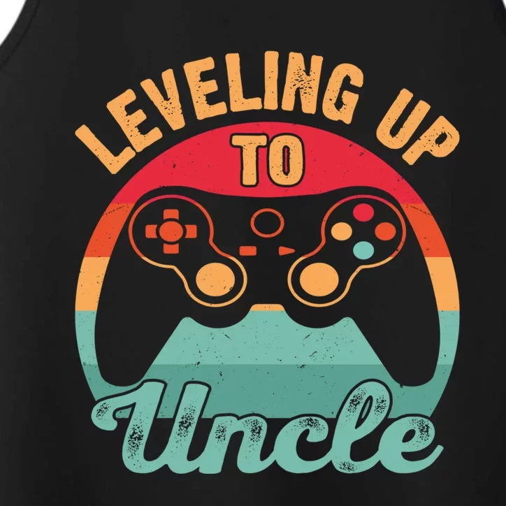 Video Gamer Uncle Lover Leveling Up To Uncle Gift Performance Tank