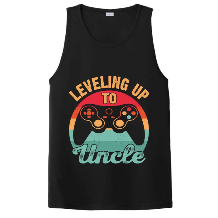 Video Gamer Uncle Lover Leveling Up To Uncle Gift Performance Tank