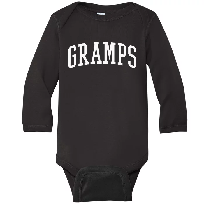 Varsity Gramps Baby Long Sleeve Bodysuit