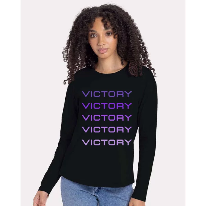 Victory Gift Womens Cotton Relaxed Long Sleeve T-Shirt