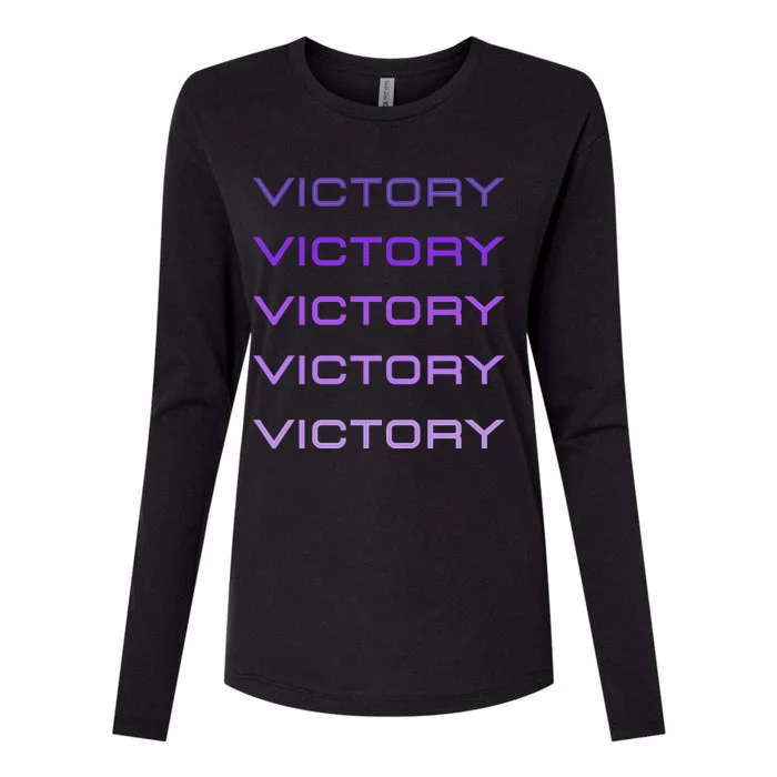 Victory Gift Womens Cotton Relaxed Long Sleeve T-Shirt