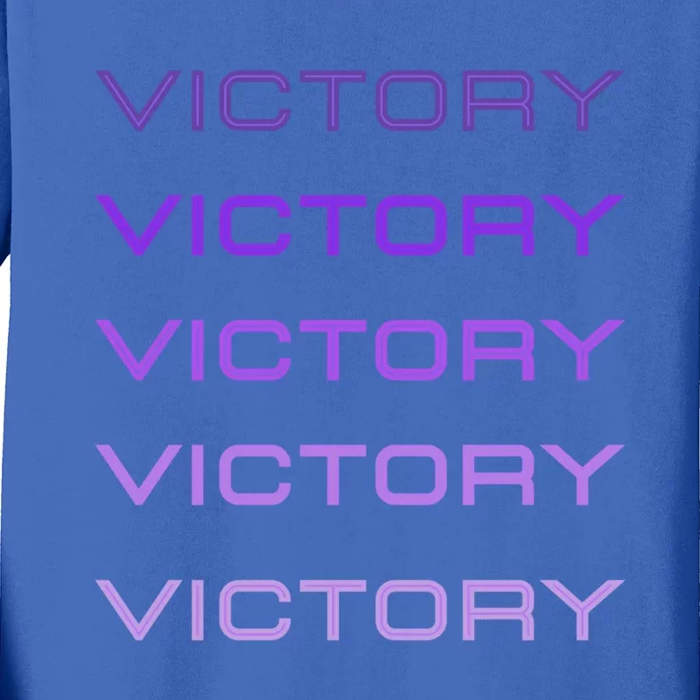 Victory Gift Kids Long Sleeve Shirt